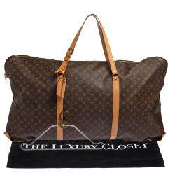 Pre Owned Louis Vuitton Monogram Canvas Kabul Garment Bag
