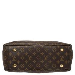 Pre Owned Louis Vuitton Aurore Monogram Canvas Pallas MM Bag