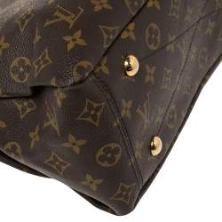 Pre Owned Louis Vuitton Aurore Monogram Canvas Pallas MM Bag