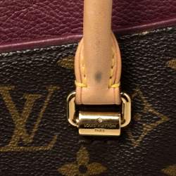 Pre Owned Louis Vuitton Aurore Monogram Canvas Pallas MM Bag
