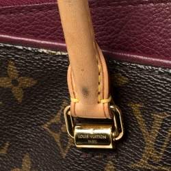 Pre Owned Louis Vuitton Aurore Monogram Canvas Pallas MM Bag