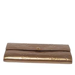 Pre Owned محفظة لوي فيتون سارة فيرنيه روز فلورينتين مونوغرامي