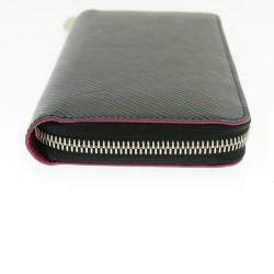 Pre Owned Louis Vuitton Black Epi Leather Zippy Wallet