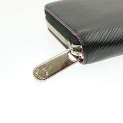 Pre Owned Louis Vuitton Black Epi Leather Zippy Wallet