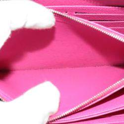 Pre Owned Louis Vuitton Black Epi Leather Zippy Wallet