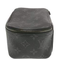 مملوكة مسبقًا Louis Vuitton Monogram Eclipse Canvas Cube de Rangement Vanity Pouch