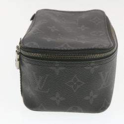 مملوكة مسبقًا Louis Vuitton Monogram Eclipse Canvas Cube de Rangement Vanity Pouch