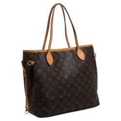 Pre Owned Louis Vuitton Monogram Canvas Neverfull MM Bag