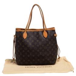 Pre Owned Louis Vuitton Monogram Canvas Neverfull MM Bag