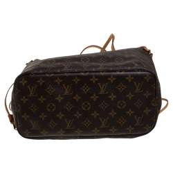 Pre Owned Louis Vuitton Monogram Canvas Neverfull MM Bag
