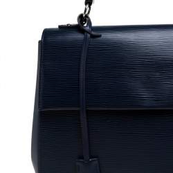 Louis Vuitton Indigo Epi Leather Cluny MM Bag
