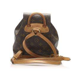 مملوكة مسبقًا Louis Vuitton Brown Monogram Canvas Montsouris Mini Bag