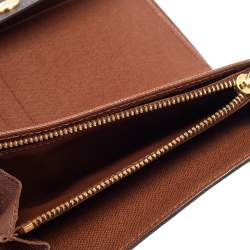 Pre Owned Louis Vuitton Monogram Canvas Alexandra Wallet