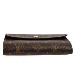 Pre Owned Louis Vuitton Monogram Canvas Alexandra Wallet