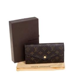 مملوكة مسبقًا Louis Vuitton Monogram Canvas Sarah Wallet