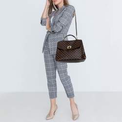 Pre Owned حقيبة لوي فيتون بيرغيمو كانفاس دامييه إيبني GM