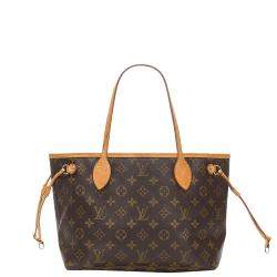 Pre Owned Louis Vuitton Monogram Canvas Neverfull PM Bag