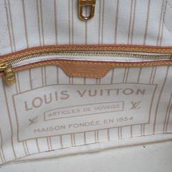 Louis Vuitton Damier Azur Canvas Neverfull PM Bag