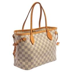 Louis Vuitton Damier Azur Canvas Neverfull PM Bag