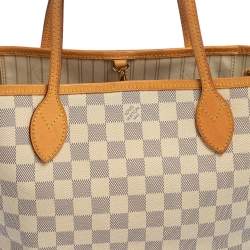 Louis Vuitton Damier Azur Canvas Neverfull PM Bag