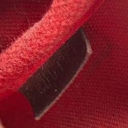 مملوكة مسبقًا حقيبة يد صغيرة لوي فيتون ايفا كانفاس آزور دامييه