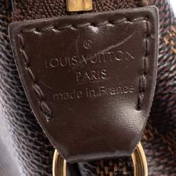 مملوكة مسبقًا حقيبة يد صغيرة لوي فيتون ايفا كانفاس آزور دامييه