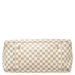 Pre Owned Louis Vuitton Damier Azur Canvas Artsy MM Bag