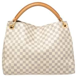 Pre Owned Louis Vuitton Damier Azur Canvas Artsy MM Bag