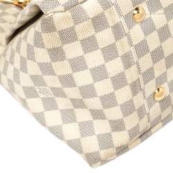 Pre Owned Louis Vuitton Damier Azur Canvas Artsy MM Bag