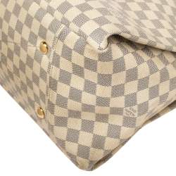Pre Owned Louis Vuitton Damier Azur Canvas Artsy MM Bag