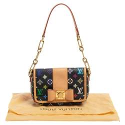 Pre Owned Louis Vuitton Multicolor Monogram Canvas Patti Shoulder Bag