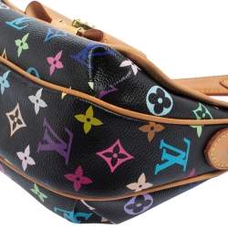 Pre Owned Louis Vuitton Multicolor Monogram Canvas Patti Shoulder Bag