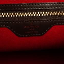 Pre Owned Louis Vuitton Damier Ebene Canvas Bergamo MM Bag