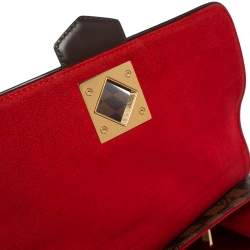 Pre Owned Louis Vuitton Damier Ebene Canvas Bergamo MM Bag