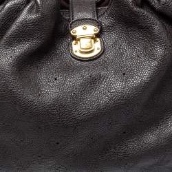 Pre Owned حقيبة لوي فيتون L جلد ماهينا مونوغرامي بني داكن