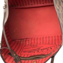مملوكة مسبقًا Louis Vuitton Damier Ebene Canvas Neverfull MM Bag