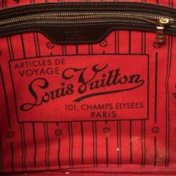 مملوكة مسبقًا Louis Vuitton Damier Ebene Canvas Neverfull MM Bag