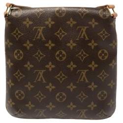 Pre Owned Louis Vuitton Monogram Canvas Musette Salsa Shoulder Bag