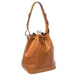 Pre Owned Louis Vuitton Cipango Gold Epi Leather Large Noe Bag