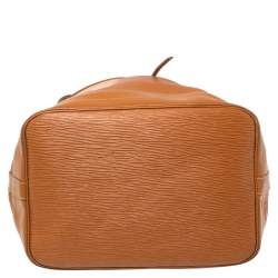 Pre Owned Louis Vuitton Cipango Gold Epi Leather Large Noe Bag
