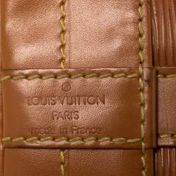 Pre Owned Louis Vuitton Cipango Gold Epi Leather Large Noe Bag