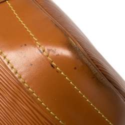 Pre Owned Louis Vuitton Cipango Gold Epi Leather Large Noe Bag