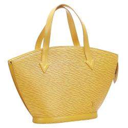 مملوكة مسبقًا Louis Vuitton Yellow Epi Leather Saint Jacques PM Short Strap Bag