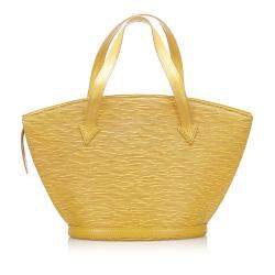 مملوكة مسبقًا Louis Vuitton Yellow Epi Leather Saint Jacques PM Short Strap Bag