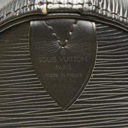 مملوكة مسبقًا Louis Vuitton Black Epi Leather Keepall 45 Bag