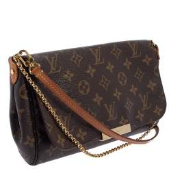 Pre Owned Louis Vuitton Monogram Canvas Favorite MM Bag