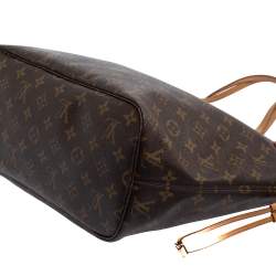 Pre Owned Louis Vuitton Monogram Canvas Neverfull MM Bag