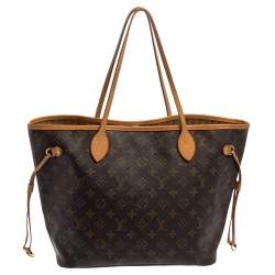 Pre Owned Louis Vuitton Monogram Canvas Neverfull MM Bag
