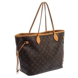 Pre Owned Louis Vuitton Monogram Canvas Neverfull MM Bag