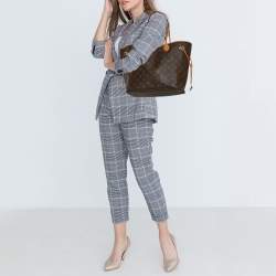 Pre Owned Louis Vuitton Monogram Canvas Neverfull MM Bag